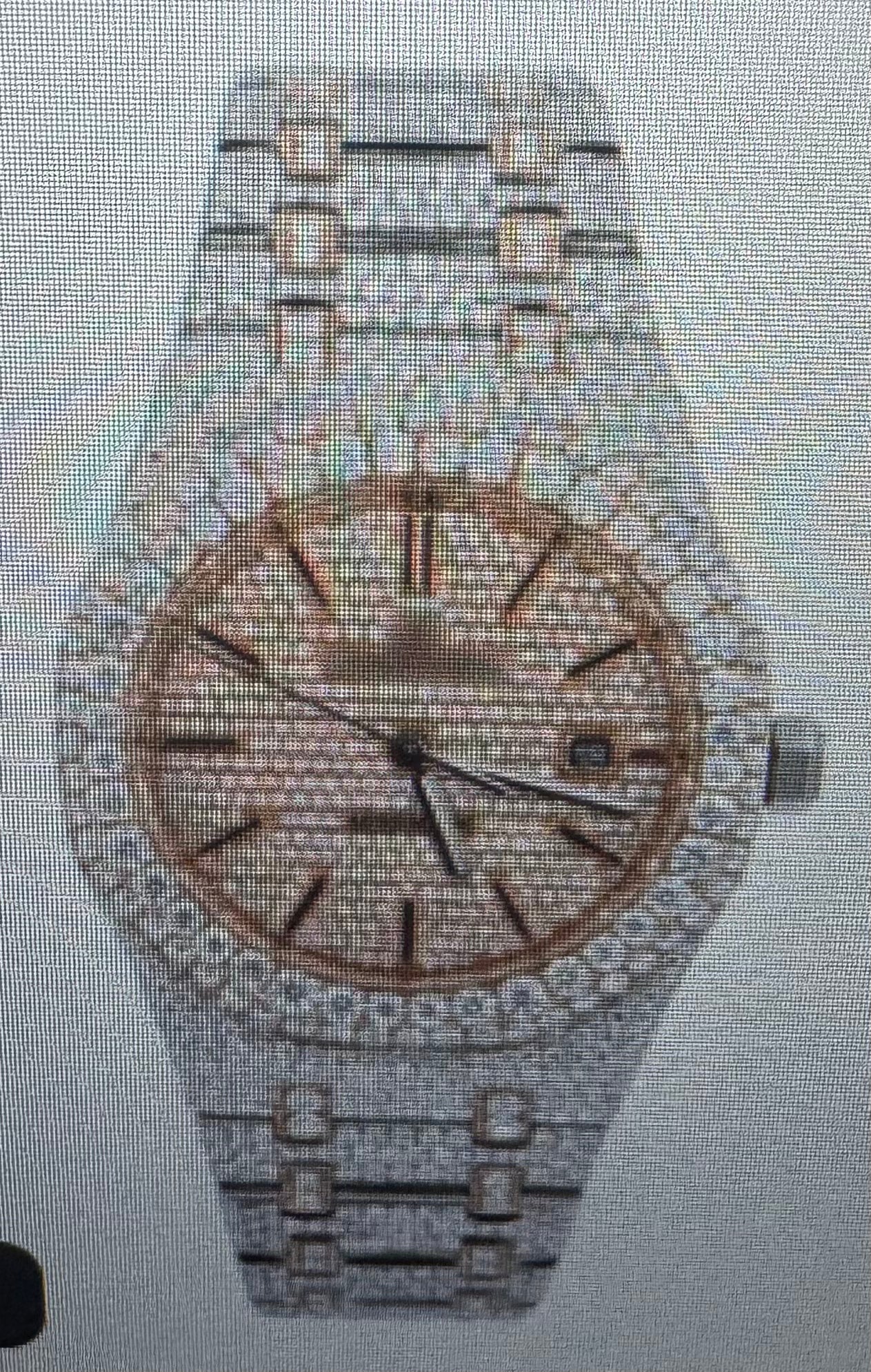 Moissanite watch