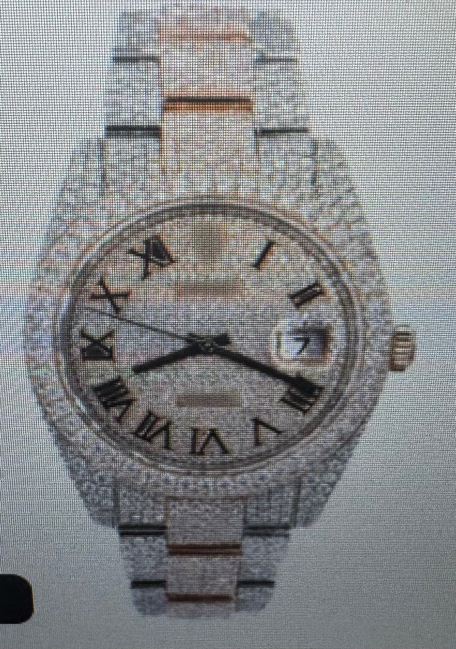 Moissanite watch